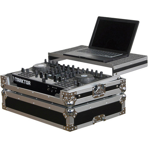 ODYSSEY GEAR FZGSTKS4 - Flight Zone Case With Glide Style Platform FOR TRAKTOR S4 and more AND MORE