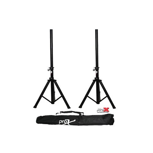 PRO-X- T-SS18P - ProX T-SS18P Speaker Stand Set w/ Carrying Case