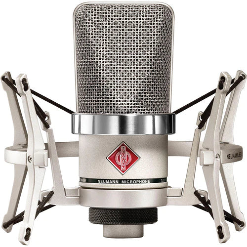 Neumann TLM 102 STUDIO SET TLM 102, EA 4 shockmount and carton box - Neumann TLM 102 Studio Set (Nickel)