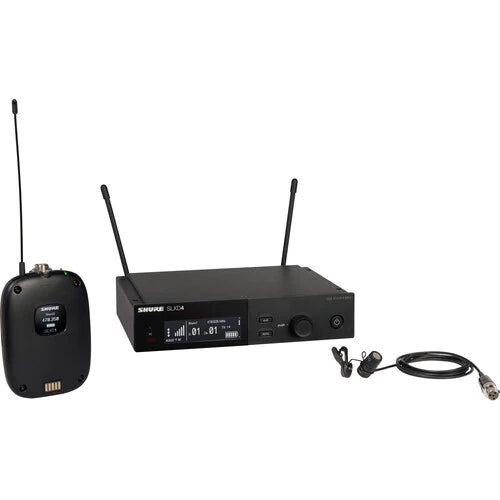 Shure SLXD14/85-J52 Wireless Lavalier System - Shure SLXD14/85 Digital Wireless Cardioid Lavalier Microphone System (J52: 558 to 602 + 614 to 616 MHz)