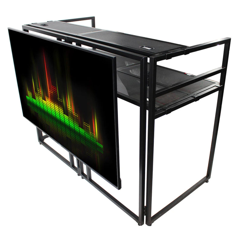 PRO-X- XF-Mesa Media MK2 - ProX XF-MESAMEDIAMK2 DJ Façade Table Workstation