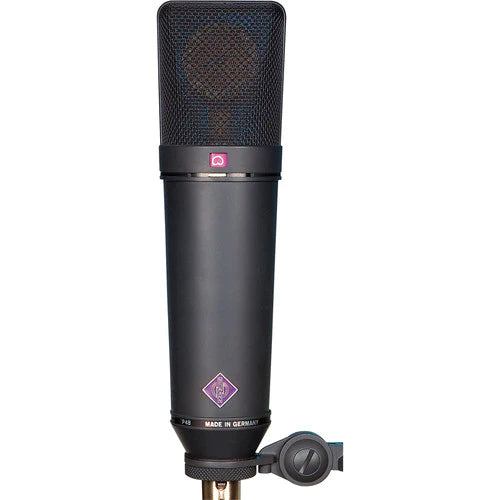 Neumann U 87AI Multi-pattern mic with K 67 capsule, omni, cardioid and figure 8 patterns, pad and filter in woodbox - Neumann U 87 AI MT Studio Set - Black