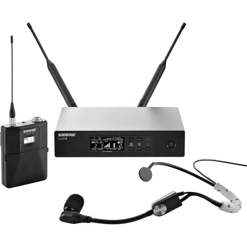 Shure QLXD14/SM35-G50 Wireless Headset System - Shure QLXD14/SM35 Digital Wireless Cardioid Performance Headset Microphone System (G50: 470 to 534 MHz)