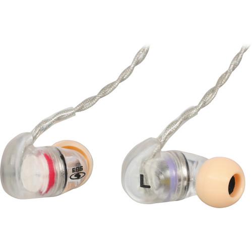 Galaxy Audio EB-6 SINGLE DRIVER EAR BUD w/CASE: The EB6 features a single driver delivering full frequency performance. The EB6 has a cord over 4 feet long and the ear buds weigh 6g (less than 0.25 oz; excluding cable).