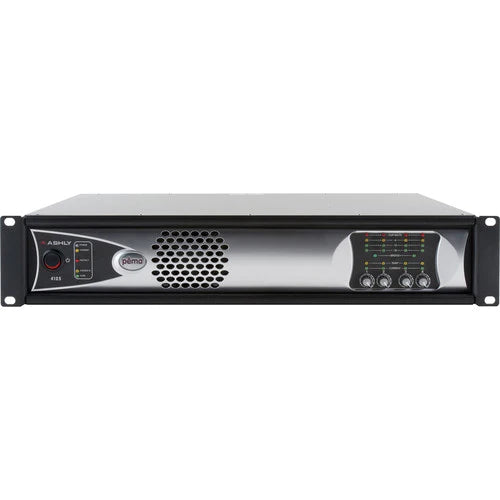 ASHLY pema 4250d - Ashly PEMA 4250D 4-Channel 1000W Pema Network Power Amplifier with OPDante Card & Protea DSP Software Suite (Low-Z)