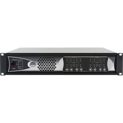 PEMA-8125.70 - Ashly PEMA-8125.70 8-Channel 1000W Pema Network Power Amplifier with OPDante Card & Protea DSP Software Suite (70V)