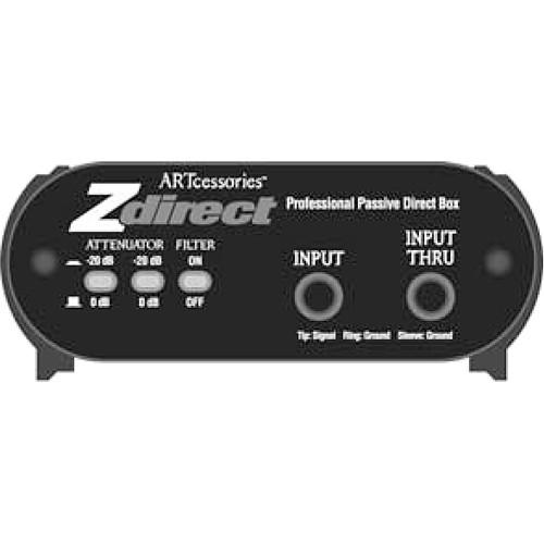 ART ProAudio ZDIRECT ART-PASSIVE DI - ART ZDIRECT Passive Direct Box