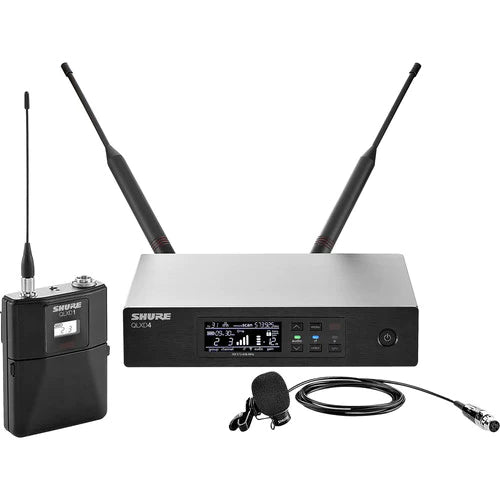 Shure QLXD14/85-H50 Wireless Lavalier System - Shure QLXD14/85 Digital Wireless Cardioid Lavalier Microphone System (H50: 534 to 598 MHz)