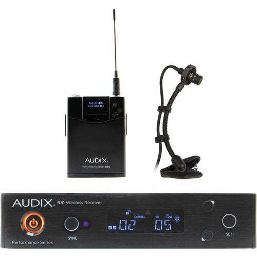 AUDIX AP41SAXB - Audix AP41SAXB Single-Channel Wireless Clip-On Condenser Microphone