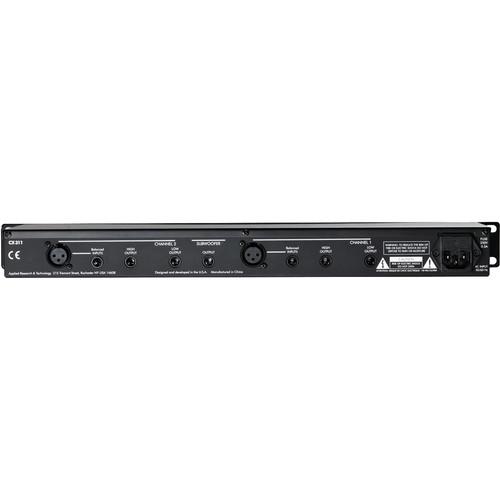ART ProAudio CX311 ART 2 WAY STEREO XOVER W/SUB OUT - ART CX311 2-Way Crossover With Subwoofer Output