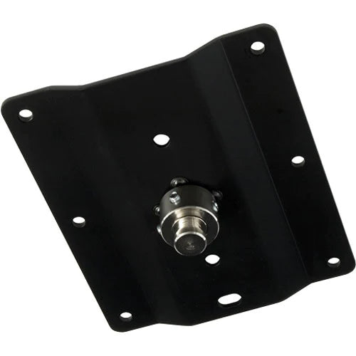 Neumann LH 43 Adapter to mount an LH 42, or LH 47 + other LH hardware onto a surface such as a ceiling, black (RAL 9005) - Neumann LH 43 Surface Mount System