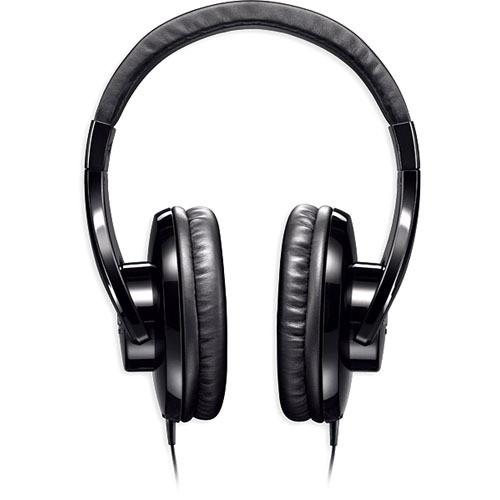 Shure SRH240A-BK DJ Headphones - Shure SRH240A-BK Professional Around-Ear Stereo Headphones