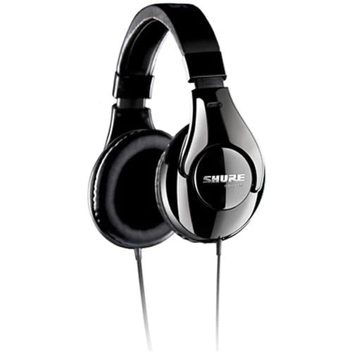 Shure SRH240A-BK DJ Headphones - Shure SRH240A-BK Professional Around-Ear Stereo Headphones