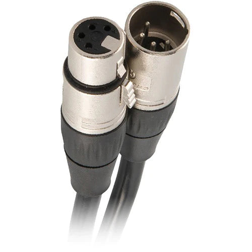 CHAUVET PRO 4PIN-XLR-16IN 4-pin - Chauvet Professional 4PIN-XLR-16IN 4-Pin XLR to 4-Pin XLR Extension Cable - 16"