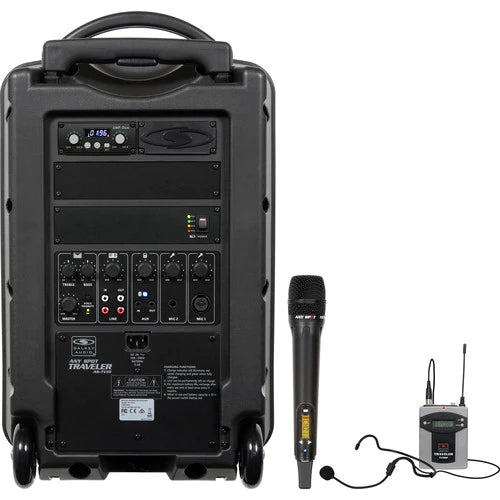 Galaxy Audio TV10-0020HS00 TV10 w/1 Dual receiver, handheld mic and bodypack with headset