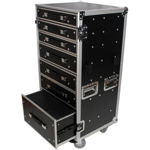 PRO-X- XS-7DTW - ProX XS-7DTW 7-Drawer Workstation Case