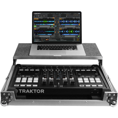 ODYSSEY GEAR FZGSTKS4 - Flight Zone Case With Glide Style Platform FOR TRAKTOR S4 and more AND MORE