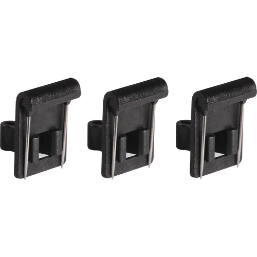 Shure RPM40VM/B Microphone Tie Clip - Shure RPM40VM/B Vampire Clip for TwinPlex Lavalier Microphones 3-Pack - Black