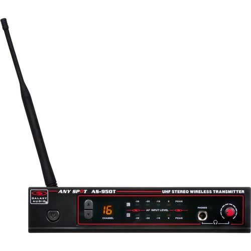 Galaxy Audio AS950-2-P2 950 SERIES - Galaxy Audio AS-950-2P2 Wireless In-Ear Twin Pack Monitor System (P2: 470-494 MHz)