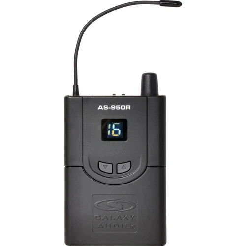 Galaxy Audio AS950-2-P2 950 SERIES - Galaxy Audio AS-950-2P2 Wireless In-Ear Twin Pack Monitor System (P2: 470-494 MHz)