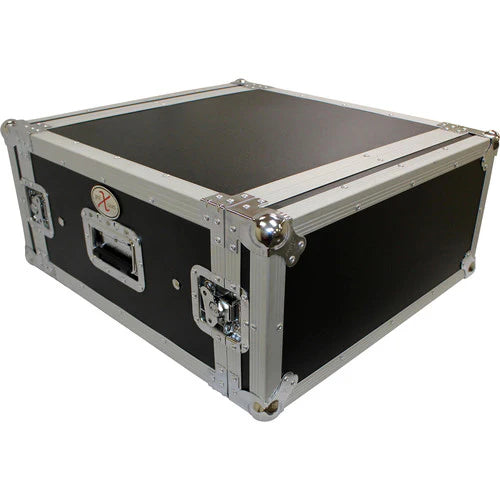 PRO-X- T-4RSP - ProX T-4RSP Shockproof ATA Amp Rack Flight Case (20" Depth, 4 RU)