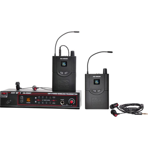 Galaxy Audio AS950-2-P2 950 SERIES - Galaxy Audio AS-950-2P2 Wireless In-Ear Twin Pack Monitor System (P2: 470-494 MHz)