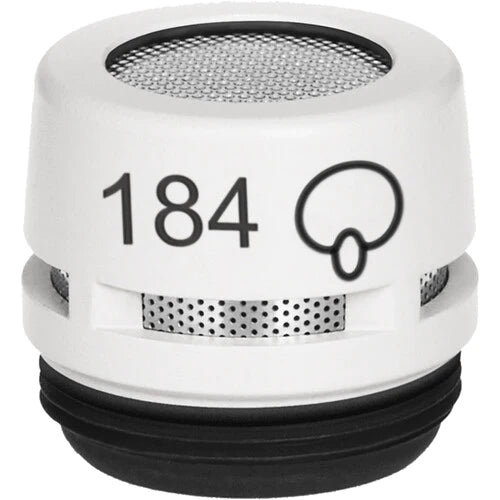 Shure R184W-A Microphone Cartridge - Shure R184 Supercardioid Cartridge for Microflex Series Microphones (Bright White)
