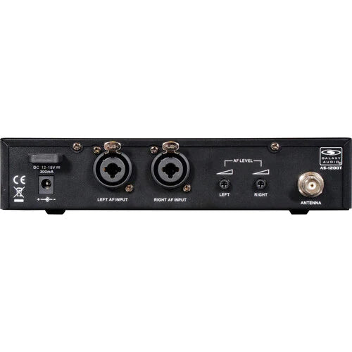 Galaxy Audio AS-1200-2* 210 selectable channels, includes 1 AS-1200T, 2 AS-1200R, 2 EB4 ear buds, rack ears