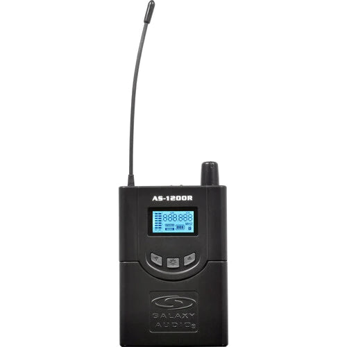 Galaxy Audio AS-1206-2* 210 selectable channel - Galaxy Audio AS-1206-2 Personal Wireless In-Ear Monitor System with 2 Receivers & EB6 Earbuds (D: 584 to 607 MHz)
