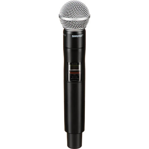 Shure QLXD24/SM58-G50 Wireless Handheld System - Shure QLXD24/SM58 Digital Wireless Handheld Microphone System with SM58 Capsule (G50: 470 to 534 MHz)