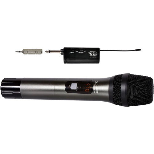 Galaxy Audio GTU-H0P5B0 same as above; channel B - Galaxy Audio Trek GTU Mini UHF Wireless Microphone System with 1 Handheld Mic (Channel B: 524.5 to 594.5 MHz)