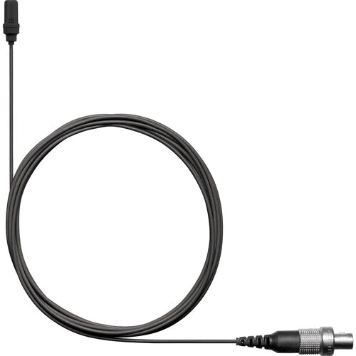 Shure UL4B/C-LM3-A Microphone Lavalier - Shure UL4 UniPlex Cardioid Subminiature Lavalier Microphone for Bodypack Transmitter - 3-Pin LEMO (Black)