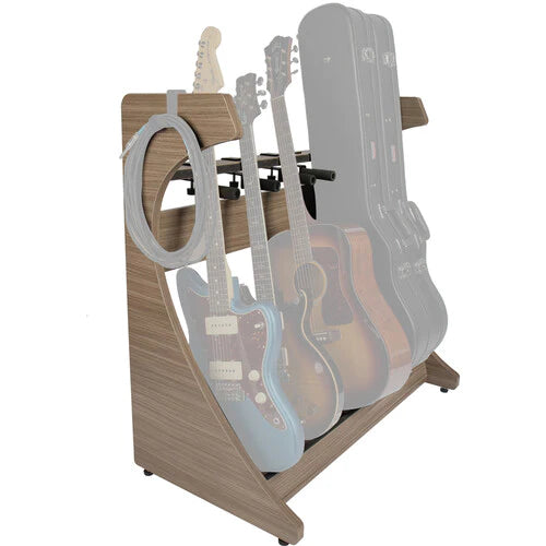 GATOR CASES GFW-ELITEGTR5RK-GRY Frameworks Elite Series 5 spaces Guitar Rack - Grey Finish