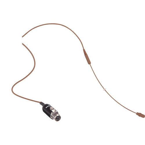 Shure RPMDH5C/O-MTQG Microphone Headband - Shure RPMDH5C/O-MTQG Boom Arm and Cable Assembly w/TA4F Connector for DH5 Headset Mic (Cocoa)