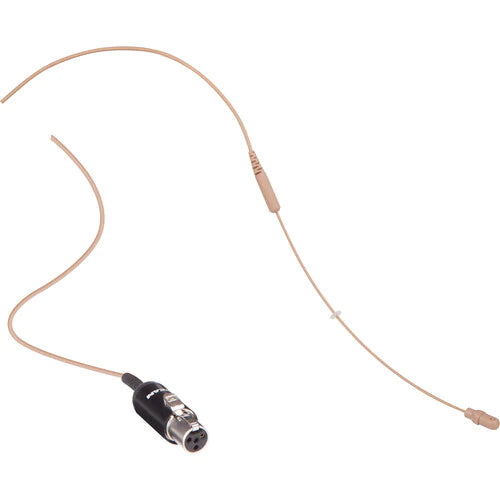 Shure RPMDH5T/O-MTQG Microphone Headband - Shure Boom Arm and Cable Assembly w/TA4F Connector for DH5 Headset Mic (Tan)