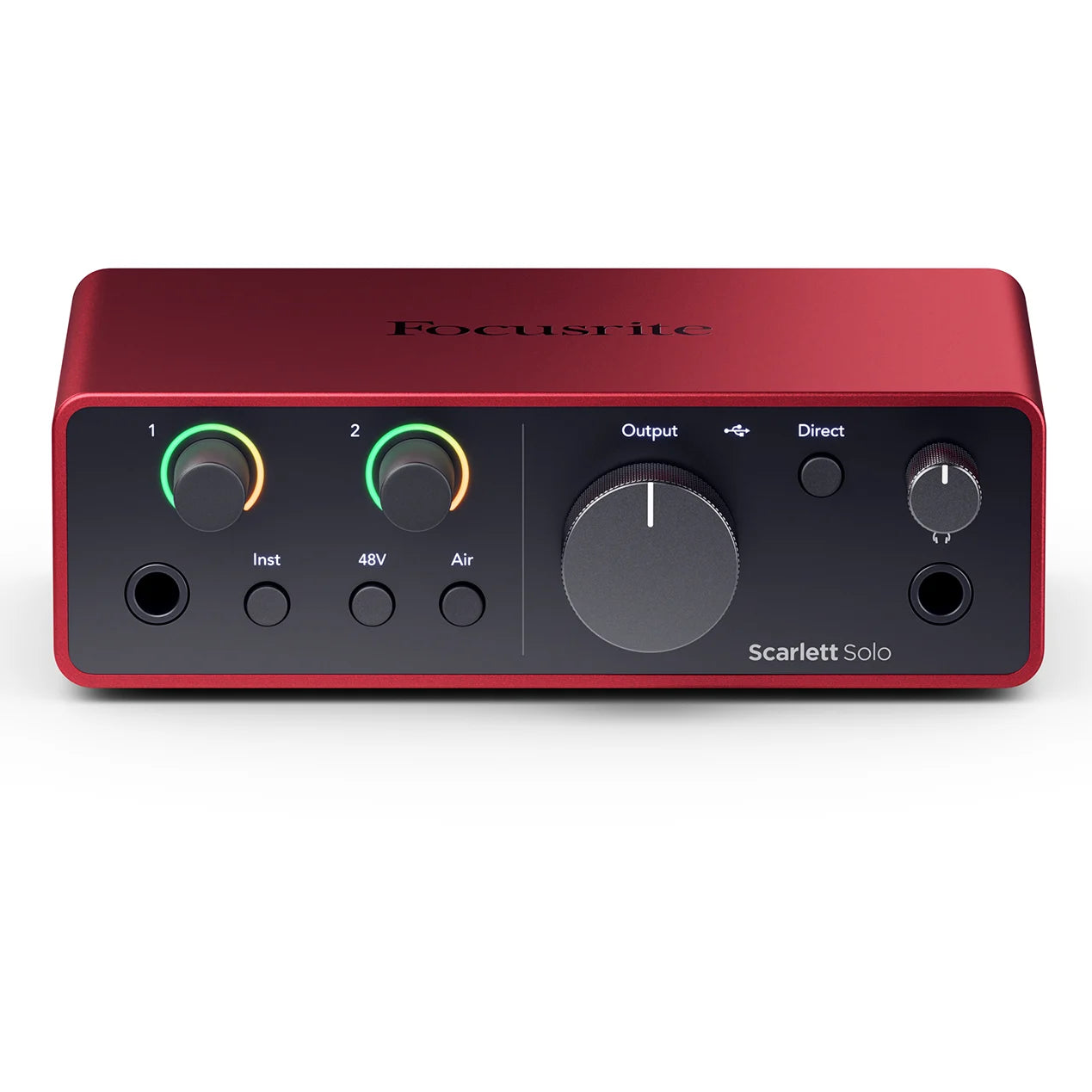 FOCUSRITE Scarlett Solo 4rd Gen  - 1 + 1 In / 2 out USB Audio Interface