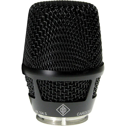 Neumann replacement capsule - Neumann KK 104 S Capsule Head for Sennheiser SKM 5200 / SKM 5000 N Handheld Transmitters - Black