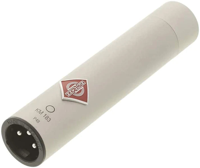 Neumann KM 183-NI Omnidirectional mic with K 30 capsule, SG 21 BK, WNS 100 - Neumann KM 183 NI Microphone (Nickel)