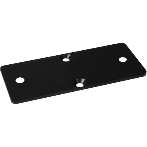 Neumann LH 48 Tripod adapter plate (115 mm) to mount on König & Meyer tripods No. 26790 and No. 26795, black (RAL 9005) - Neumann LH 48 Tripod Adapter Plate (Black)