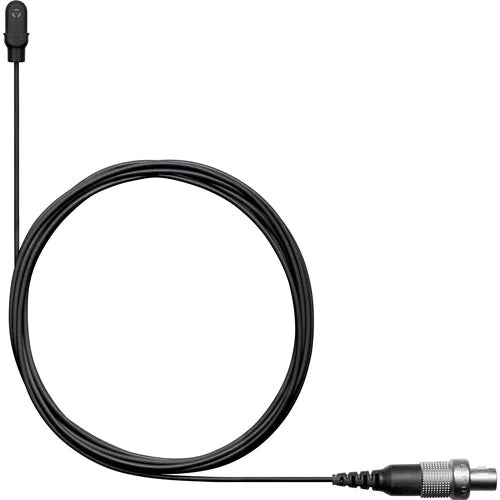 Shure DL4B/O-LM3-A Microphone Lavalier - Shure DL4 DuraPlex Omnidirectional Miniature Lavalier Microphone for Bodypack Transmitters (Black, 3-Pin LEMO)