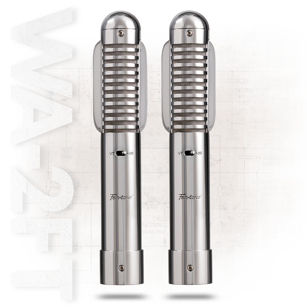 WARM AUDIO WA2-FT (PAIR)  inspired by a classic 50s ribbon mic