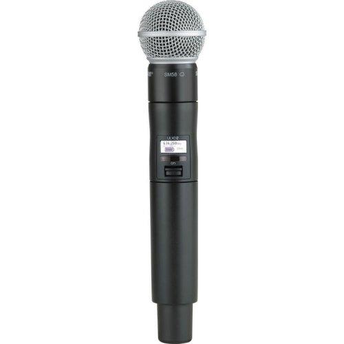 Shure ULXD2/SM58-H50 Wireless Handheld Transmitter - Shure ULXD2/SM58 Digital Handheld Wireless Microphone Transmitter with SM58 Capsule (H50: 534 to 598 MHz)