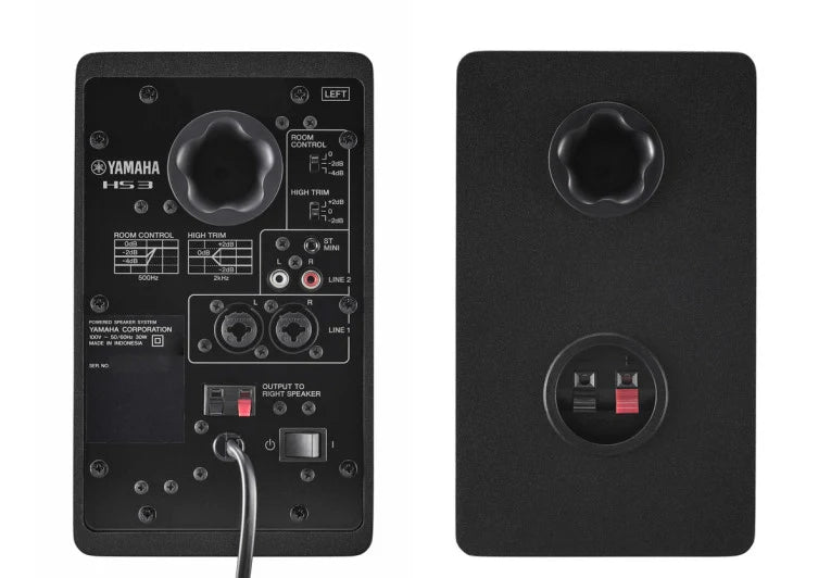 YAMAHA HS4 - (Pair) High-quality compact studio monitors