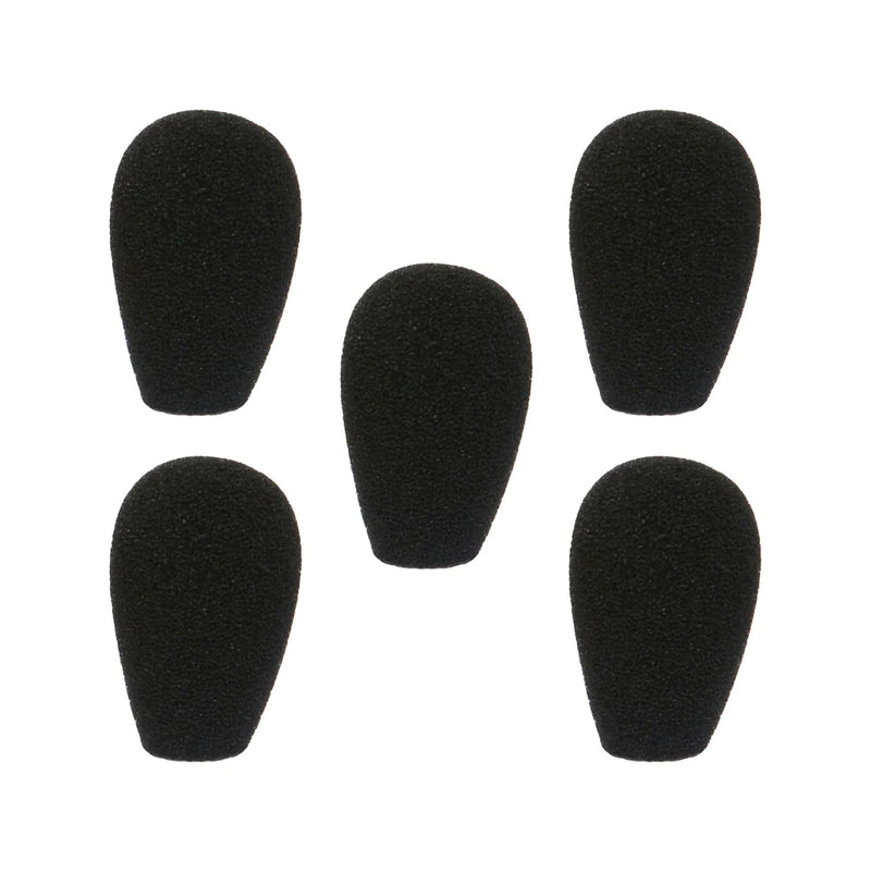 Galaxy Audio WS-HSUBK WINDSCREEN FOR ALL OMNI HS and ES UNI-DIRECTIONAL models, 5 pack, Black.