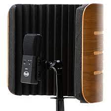 CAD AUDIO AS50 Acousti-Shield Stand mounted walnut finish -  CAD AS50 Acousti-Shield Stand-Mounted Acoustic Enclosure