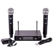 CAD AUDIO WX200 UHF Dual Hand Mic Sys-Fix Freq - CAD WX200 UHF Dual Handheld Microphone System Fixed Frequency