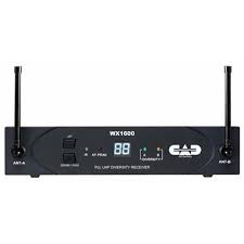 CAD AUDIO WX1600G UHF Wireless Cardioid Hand Mic G Frequency Band - CAD WX1600 UHF 100-Channel Frequency Agile Handheld Wireless System (G: 542 to 564 MHz)