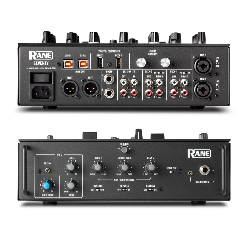 RANE SEVENTY (Open box - iNCLUDE RED SKIN) - 2 channel Serato mixer