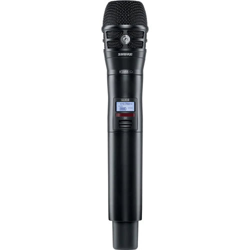 Shure ULXD2/KSM9HS-X52 Wireless Handheld Transmitter - Shure ULXD2/KSM9HS Digital Handheld Wireless Microphone Transmitter with KSM9HS Capsule (X52: 902 to 928 MHz)