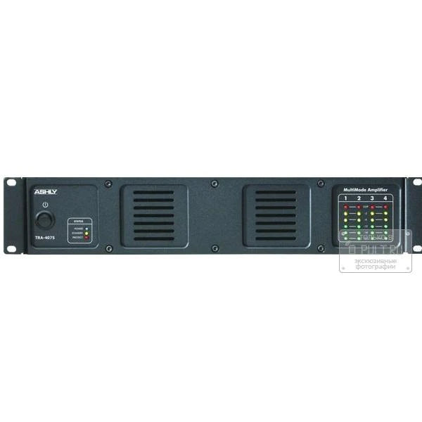 SRA-4075 - Ashly SRA-4075 Rackmount 4-Channel Power Amplifier - 40 Watts Per Channel At 8 Ohms